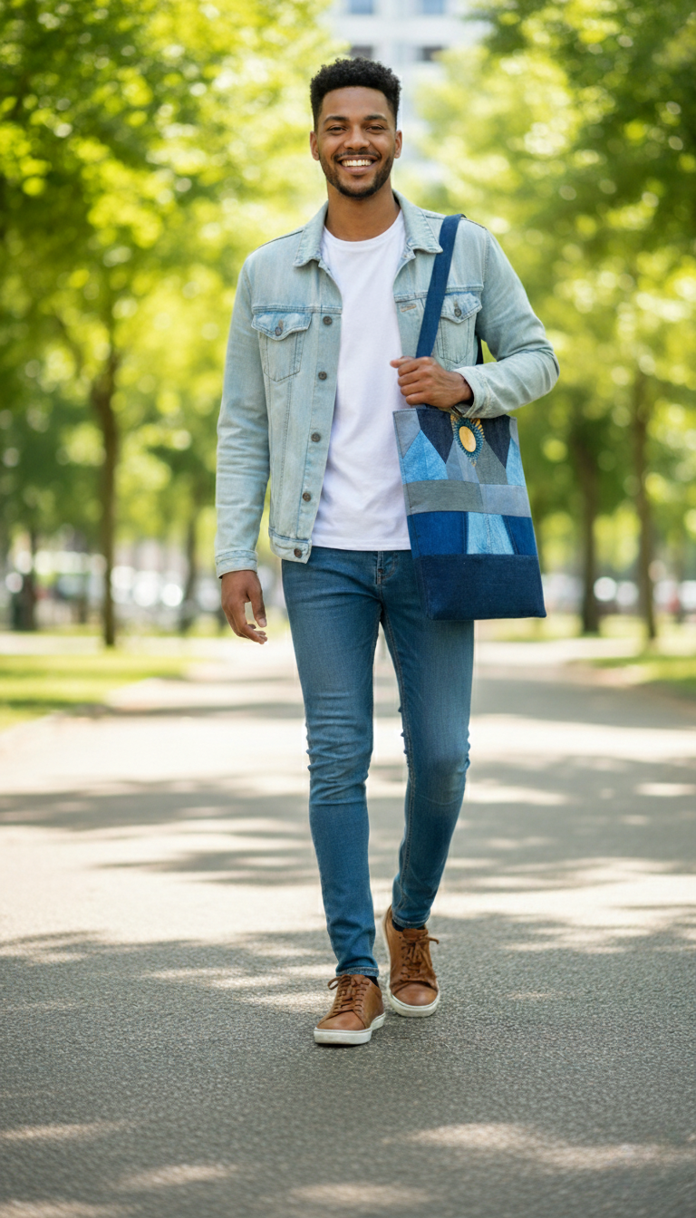 Borsa Tote SEP in tessuto